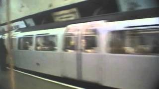 1972 Stock Tube Train At Clapham North Station [upl. by Sandeep]