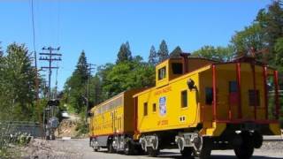 Dunsmuir RR Days 3  UP E9 Miniature Train Ride [upl. by Cummings650]