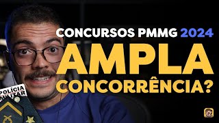 CONCURSO PMMG 2024 AMPLA CONCORRÊNCIA [upl. by Thad14]