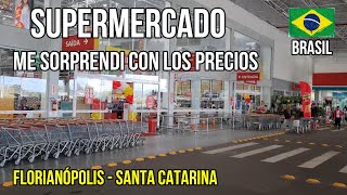 Supermercados en Brasil es relamente económico l Florianópolis l Brasil [upl. by Hajed]