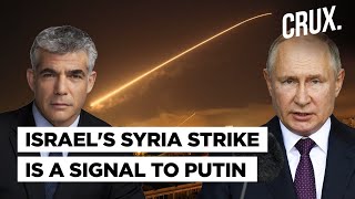 Israel Strikes quotIranian Targetsquot Near Russias Syrian Bases  Message To Putin Amid Ukraine Tensions [upl. by Dlonyar]