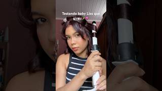 Babyliss giratório 🫶🏻💁🏻‍♀️babyliss testandoprodutos cachos shopee [upl. by Ayote]