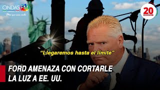 🔴 20 MINUTOS FORD AMENAZA CON CORTARLE LA LUZ A EE UU parati [upl. by Miharba]