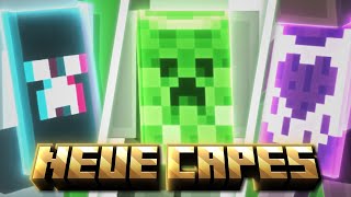 So bekommst DU die 3 NEUEN Minecraft Capes Twitch TikTok amp Creeper Cape [upl. by Hughett785]