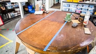 Home amp Family Wood Furniture Restoration 101 with Mark Steines [upl. by Karwan]