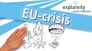 Euro Crisis explained explainity® explainer video [upl. by Eelaras989]