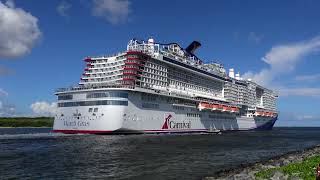 Double Carnival Ship Day in Port Canaveral [upl. by Tegdirb]