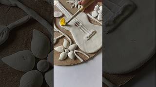 Clay diy part 2diy clayartclayputtywork puttyclaywallhanging [upl. by Oravla697]