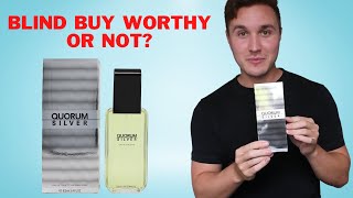 Quorum Silver by Antonio Puig Fragrance Unbox amp Review Solid Cheapie [upl. by Yclek]