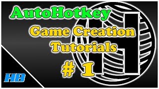 AutoHotkey Game Creation Tutorial 1 Simple Key Movement  Boundaries  Health [upl. by Asirak]