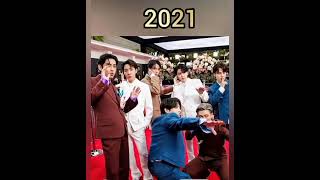 BTS💖2013 to 2024bts evolution🔥bts shorts btsarmy evolution popular ish viral taehyung [upl. by Homer]