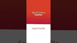 Easily find and open a dataflex source file belonging to the current workspace 🔥 shorts [upl. by Amery]