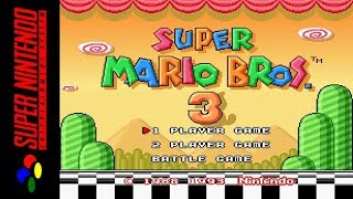 Longplay SNES  Super Mario AllStars  Super Mario Bros 3 HD 60FPS [upl. by Aamsa133]