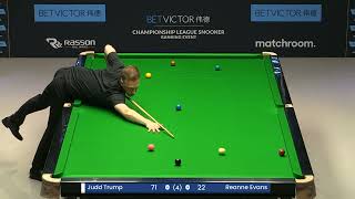 Judd Trump vs Reanne Evans  2023 Championship League Snooker Ranking Edition [upl. by Absa]