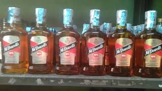 McDowells No1 Luxury Whisky 375ml price 340Alcohol428West bangal India 2024 [upl. by Bloem]