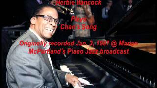 Herbie Hancock  Chans Song  Jan 3 1987 [upl. by Lemmuela]