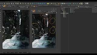 Cinema 4D amp Clarisse iFX  Narrow Snowy Gorge Process Timelapse PART 1 [upl. by Ziza]