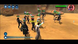 swgoh territorywars Test Luthen Rael vs GGDDK OmicronSTAP [upl. by Capello]