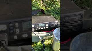 Motorola GM350 25W 4m Radio with Spectrum 34 wave SlimG  Watership down 777ft ASL  Ted’s 4m net [upl. by Mauretta]