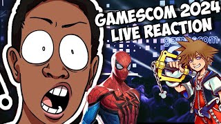 GAMESCOM Opening Night Live 2024 REACTION ONL gamescom2024 [upl. by Sutsuj]