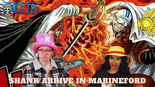 The Normies React To Shanks Stop Marineford War [upl. by Matazzoni726]