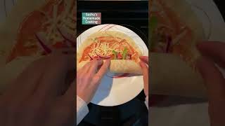 How to fold Tortilla Wrap [upl. by Beitris]