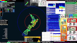 M53 Depth 196km Light Shaking North Island 27112024 0346 GlobalQuake [upl. by Levina880]