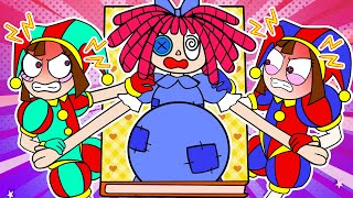 ❤️ Paper Play ❤️ Mother Ragatha and Twin Sisters Pomni  The Amazing Digital Circus  WOA Game Paper [upl. by Bumgardner331]