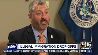 ICE Phoenix field director talks about spike in migrant families seeking asylum [upl. by Ahtnahc515]