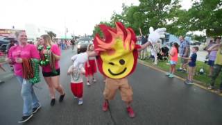 Billy Bowlegs Torchlight Parade Monday night in Fort Walton Beach [upl. by Afital520]