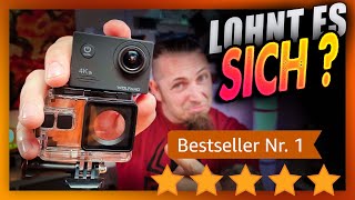 Warum kaufen ALLE diese 49€ ActionCam Amazon Bestseller im Check [upl. by Ellora921]