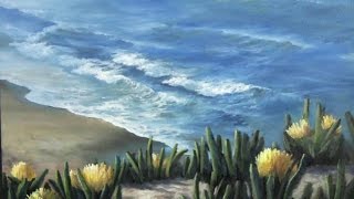 Oil Painting  Ventura Beach Coastline  Paint with Kevin Hill [upl. by Iadahs]