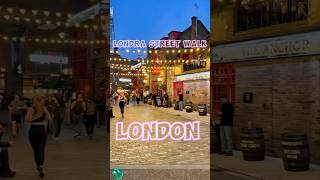 London Walking Tour 4k Night london londra 4k shorts [upl. by Chao]