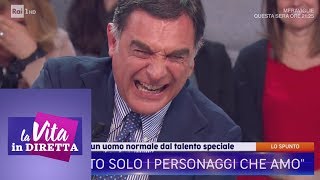 La risata irrefrenabile di Tiberio Timperi  La vita in diretta 12032019 [upl. by Gilbertson]