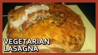 Vegetarian Lasagna Recipe  Veg Lasagna Recipe  Airfryer recipes by Healthy Kadai [upl. by Cordey]