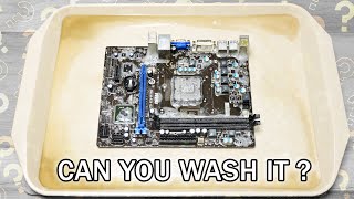 Can you wash a PC motherboard  And How To [upl. by Michiko]