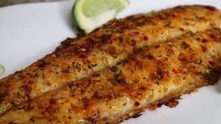 Super Easy Oven Baked Fish RecipeFish Recipe Quarantine Recipe [upl. by Yrocaj]