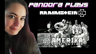 First time hearing Rammstein Amerika  Reaction  Lyrics [upl. by Kristel]