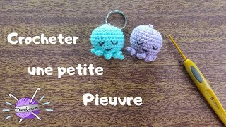 7 CROCHET Débutant FR  tutoriel dune petite pieuvre [upl. by Ecinrev]