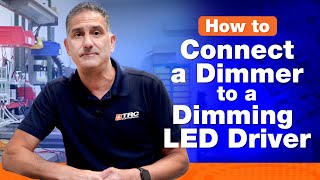 Powering LED Lighting The Right Way Connecting a 0 to 10 Volt Dimmer To The LED Driver [upl. by Arihppas]