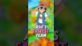 Ash’s FASTEST Pokemon Team [upl. by Hew698]