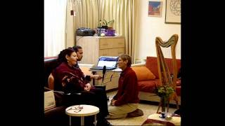 Mystical Harpist Erik Berglund Mania Antariel Hennis amp Eliyahu Holley Part 1 Eng [upl. by Sualk]