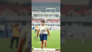 Shotput under18 Girls juniorathleticschampionship jdfilms2309 shotput girlpower bhubaneswar [upl. by Philps]