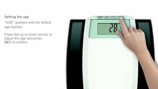 Conair® Scales Demo 2 – Weight Management [upl. by Isbella]