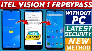 ltel Vision 1 Pro Frp Unlock 2024 New Security Update  No Need Compute L6005 FRP Bypass [upl. by Brost]