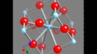 Interactive model of cubic perovskite structure [upl. by Annaerb76]