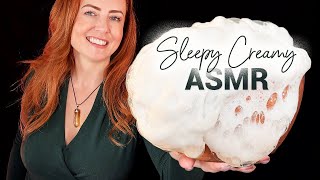 Crackly Creamy ASMR ✨ Sleepy Triggers ✨ Foam Cream Mousse Soft Speaking [upl. by Cyndia]