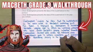 POV Grade 9 GCSE English Macbeth Full WALKTHROUGH PREDICTIONS  Top Tips [upl. by Muldon653]