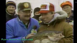 Tip Up Town 1986 Houghton Lake Michigan  Trophy Book  Simple Fish Chowder Recipe 19860123 MOD [upl. by Larisa]