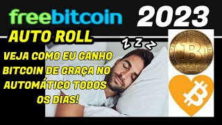 freebitcoin auto rollfreebitcoin 2023 tutorial completoVEJA COMO GANHO BTC DE GRAÇA NO AUTOMÁTICO [upl. by Sanalda]